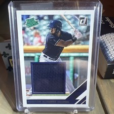 2019 Panini Donruss - Rated Prospect Material Yordan Alvarez #RPM-YA (MEM, RC)