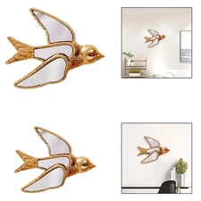 Swallow Wall Hanging Ornament Crafts Fireplace Bedroom Living Room Sculpture