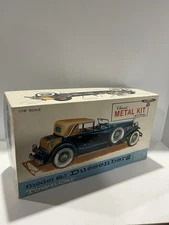 Vintage Hubley Gabriel Model SJ Duesenberg Metal Model Kit - Great Condition