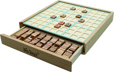 , Bio Toys, Gioco Del Sudoku in Legno, Ecologico, Libretto Del Sudoku Incluso, C
