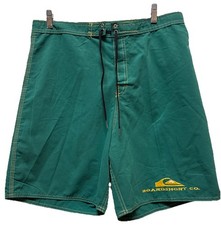 EXTREMELY RARE 70 s Quicksilver Boardshort Co. Board Surf shorts EUC 34 USA Tag