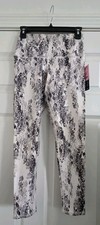 NWT Evolution and Creation High Rise Snake Print Yoga Leggings Size Small
