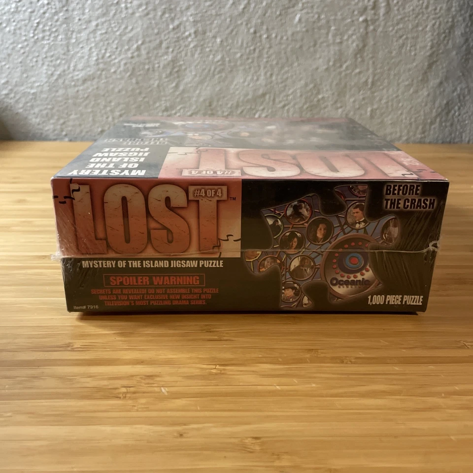 Sealed Lost Mystery Of The Island Jigsaw Puzzle #4of4 Brand New Sealed - Image 3 of 3