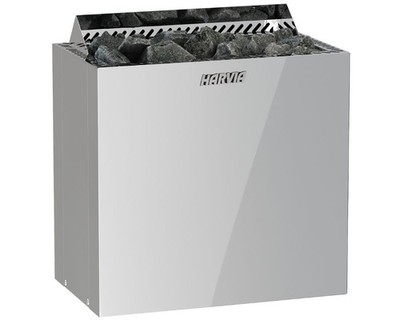 Harvia QUBIC Saunaofen ohne Steuerung Edelstahl 4,5-9kW Leistung Sauna 3-14 m³