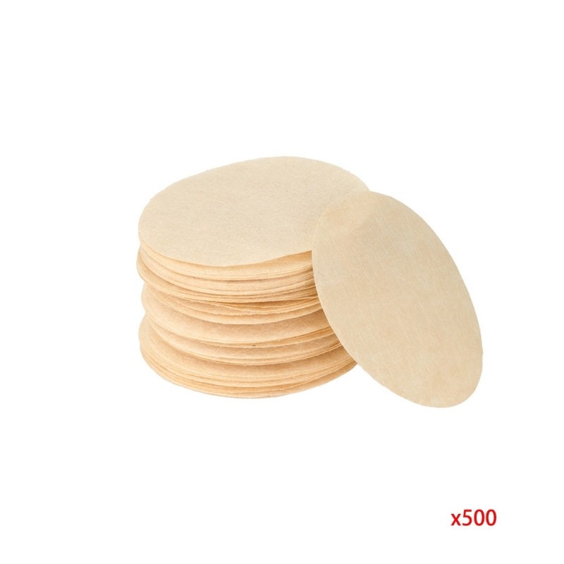 500pcs 27MM Natural Coffee Filters Disposable For Home Machines Better Removal