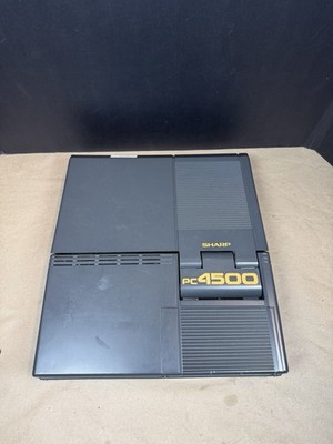 SHARP PC-4500 (4502) Made In Japan UNTESTED Ships Fast!