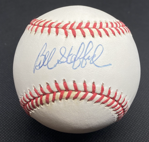 Bill Stafford Signed Baseball New York Yankees Athletics A’s RARE! JSA COA