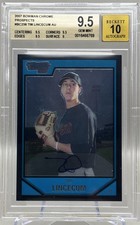 2007 Bowman Chrome Prospects Tim Lincecum #BC238 BGS 9.5 GEM MINT Rookie Auto RC