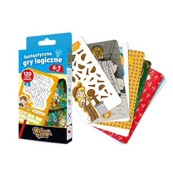 9788364039478 Команда Xplore Fantastyczne Gry logiczne 6-7 лат.