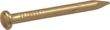 532422 Escutcheon Pins Brass Plated 1 X 16 1.5 oz-Pack