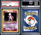 1999 Pokemon Base Set Unlimited #10 MeWTWO-Holo PSA 8