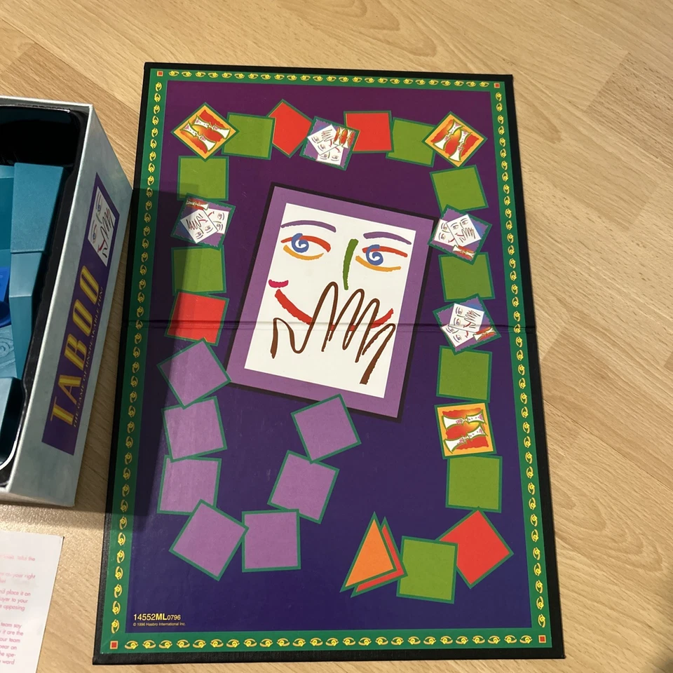 Vintage TABOO Board Game (The game of unspeakable fun) - MB Games 1990, VGC - Image 4 of 4
