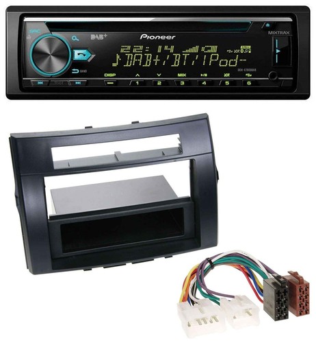Pioneer DAB MP3 CD USB Bluetooth Autoradio für Toyota Corolla Verso 04-09 schwar - Bild 1 von 6