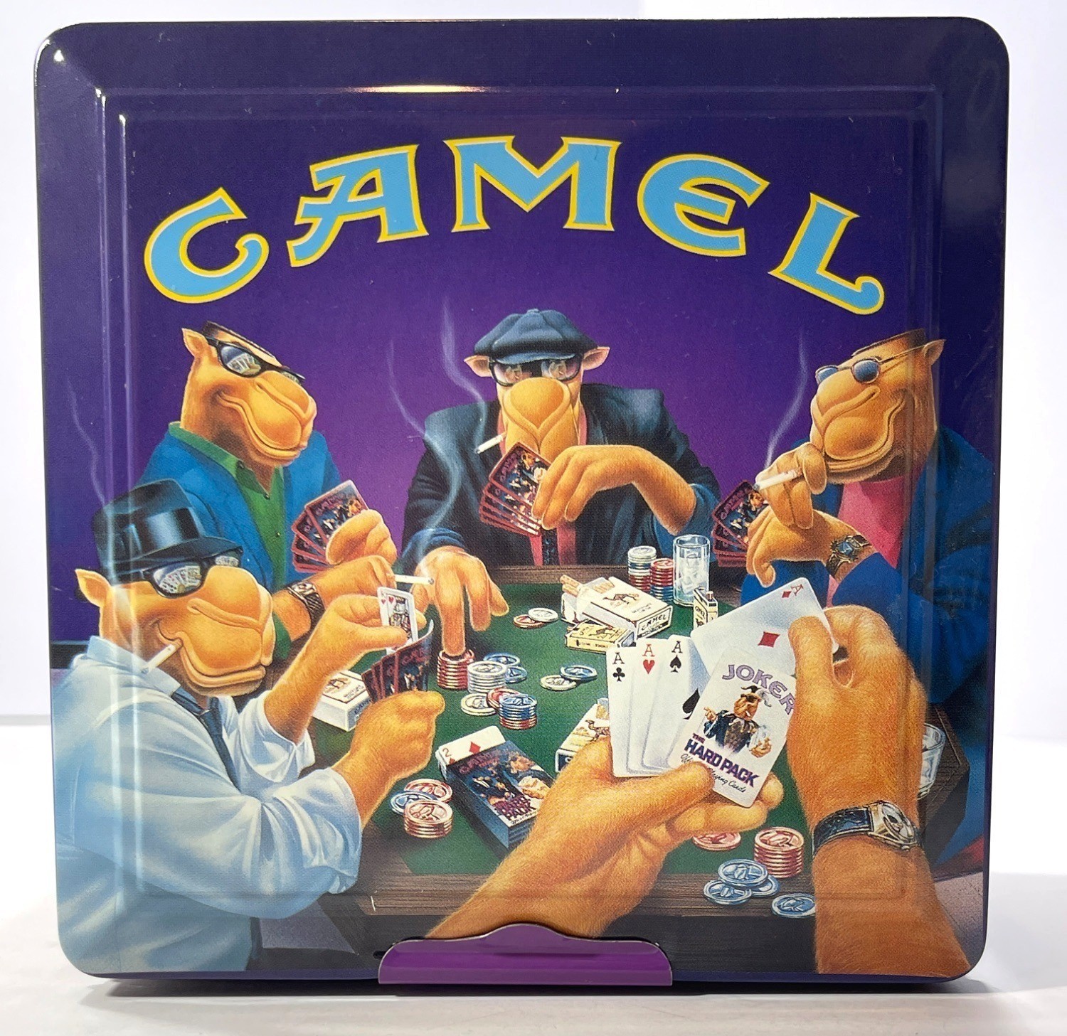 Camel Cigarettes Joe Camel & The HARD PACK 1994 Poker Set BRAND NEW Vintage NOS