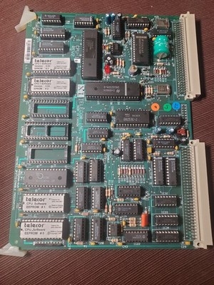 Telecor CPU-0 Rev 2 Plug In Module BCE Computer PCB Control Board