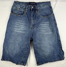 Vintage Rocawear Jean Denim Shorts Flap Pocket Hip Hop Skater Y2K Men s 32