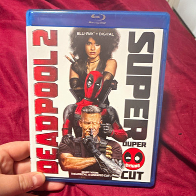 20th Century Fox Deadpool 2 Super Duper Cut Blu-ray Unrated R 2018 Reynolds