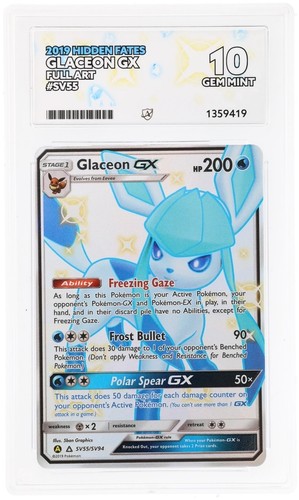 Glaceon-GX graded ACE 10 for sale on eBay
