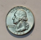 1956 (UNC) Washington Silver Quarter