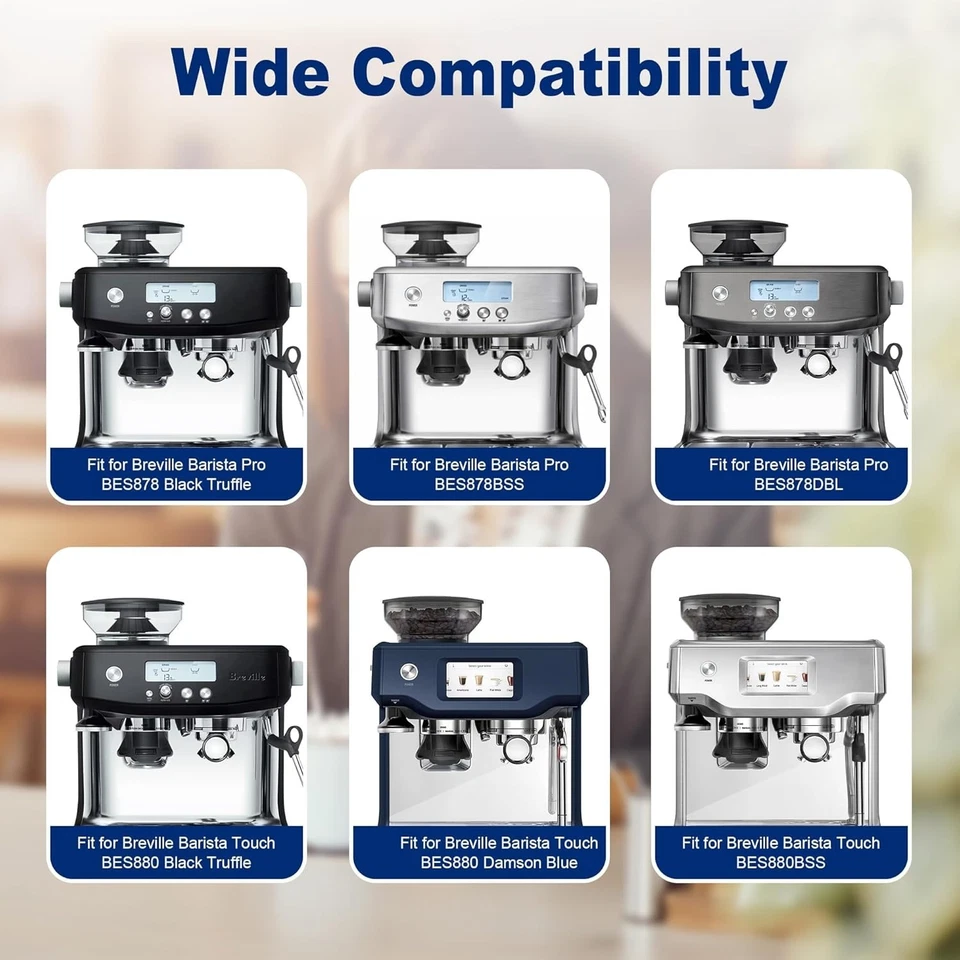 Pack de 4 filtros de agua compatibles con Breville BES880 Foto 3 de 4