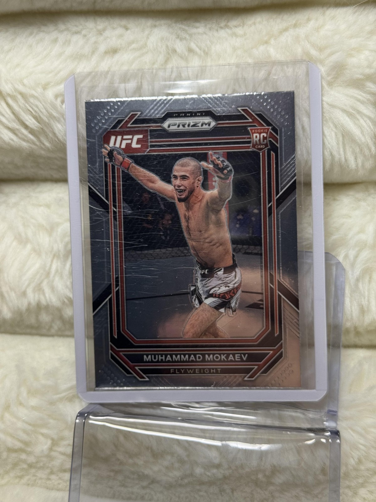 2023 Panini Prizm UFC #124 Muhammad Mokaev
