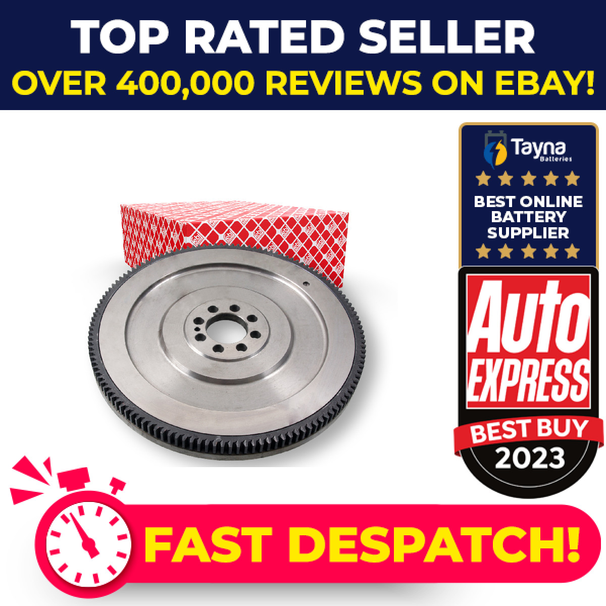 Flywheel 103327 Febi 51023017434 Genuine Top Quality Guaranteed New
