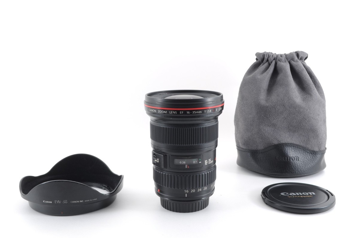 Canon EF 16-35mm f/2.8 L II USM w/hood [Near Mint] From