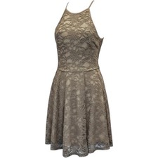Womens Dress Lace Halter Going out Party Evening Wedding Sequin S