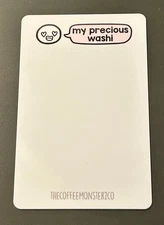 The Coffee Monsterz Co. “My Precious Washi” Washi Card TCMC