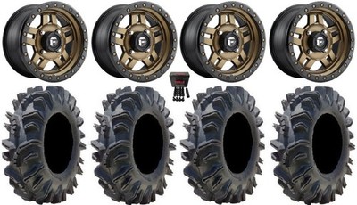 Fuel Anza Bronze 14'' Wheels 26.5'' Terminator Tires Sportsman 550 850 1000