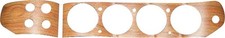 1972-74 Barracuda Cuda Challenger Rallye Dash Woodgrain Instrument Bezel