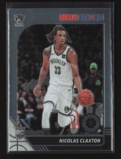 2019-20 NBA Hoops Premium Stock Nicolas Claxton RC #241 Brooklyn Nets