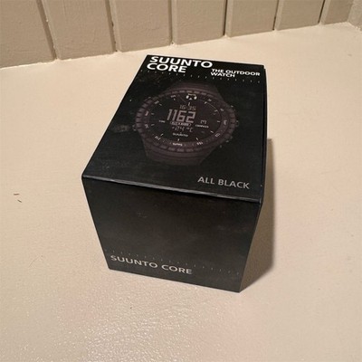 Suunto Core All Black Men's Digital Sport Watch with Altimeter Compass 