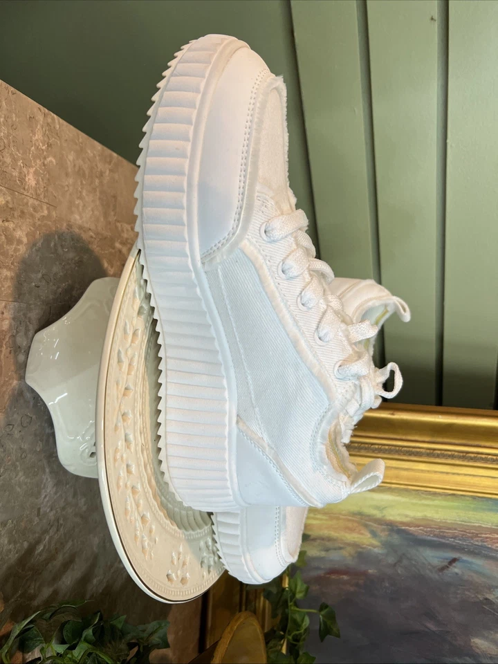 Zapatillas deportivas Dream Pairs blancas gruesas para mujer talla 9,5 EE. UU. 41 EUR Foto 4 de 4