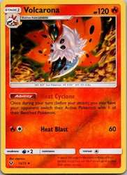 Volcarona 13/73 Shining Legends Reverse Holo Uncommon