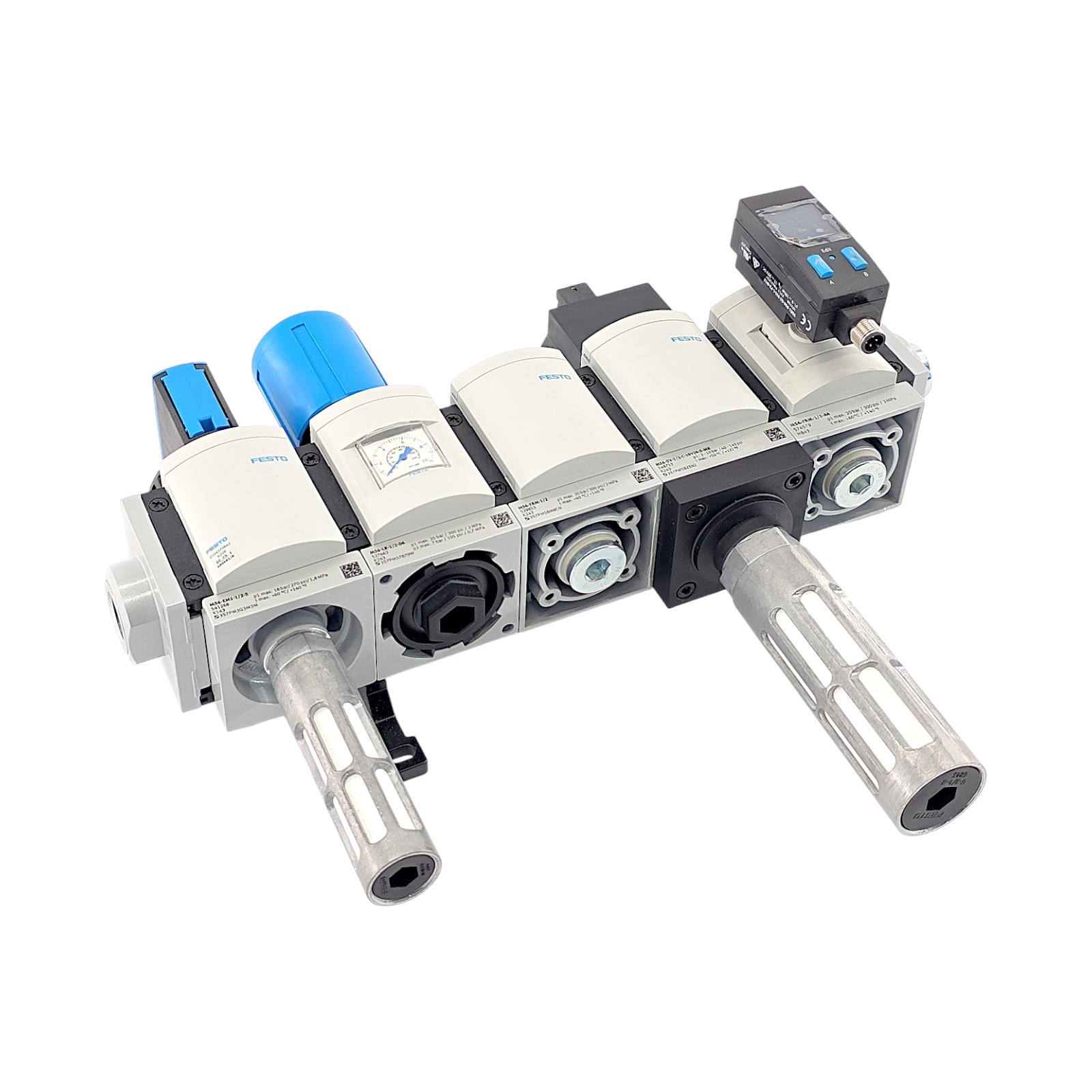 Festo MS6-SV-1/2-C10V24-S-MK 548713 Pressure Buildup and Bleed Valve