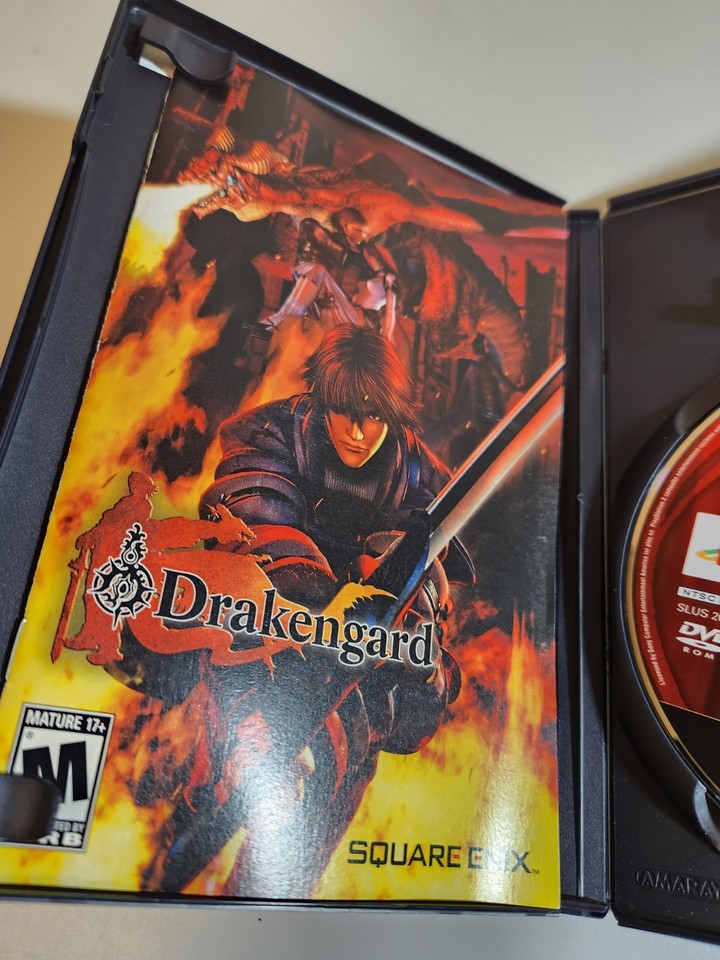 Drakengard Sur PS2 – Complet, Version Française, Boîtier Et Notice, Très Bon état