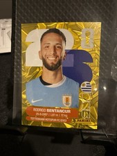 2026 Panini FIFA World Cup Sticker Gold Flood Crumple Rodrigo Bentancur #URU12