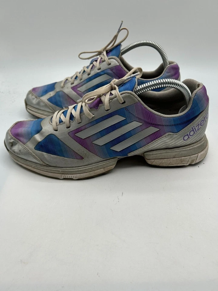 Adidas Adizero Sport Q47099 Golf Women's Sz 9.5 Multicolor Lace Up Running - Image 2 of 4