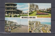 GREAT BRITAIN, BEXHILL ON SEA, 1969 composite ppc., 4 views, used