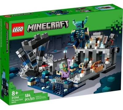 LEGO MINECRAFT 21246 The Deep Dark Battle|Deep Dark Biome|Retired Building Set