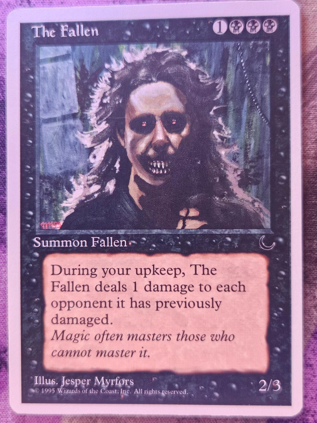 The Fallen Uncommon Chronicles Magic: The Gathering Lightly Played