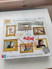 University Games A Murder Board Mystery Puzzle Party Game NEW