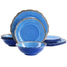 Roma12 Piece Melamine Dinnerware Set