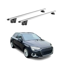 DachträGer GrundtäGer FüR Audi A3 Sportback 8Y 2020-2026 100Kg Alu Silber 2X ABE