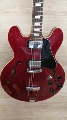 Vintage Japan Greco SA-550R Cherry 1977 Semi Hollow Body Electric