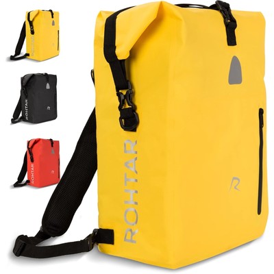 3-in-1 wasserdichte Fahrradtasche   Rucksack, Satteltasche und Umhängetasche