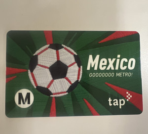 2026Los Angeles Metro Mexico TAP cards.