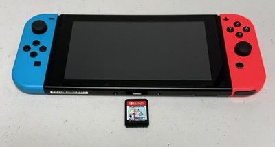 Nintendo Switch Handheld Console - Neon Red/Neon Blue - NO DOCK