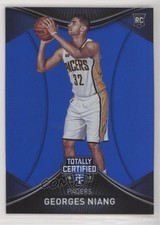 2016-17 Panini Totally Certified Rookies Blue 79/99 Georges Niang #137 00am